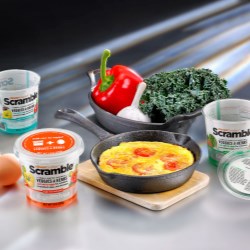 Scramble pack helps product egg-sell in US!