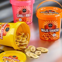 UniPak pails work a treat for new snacks from Nordthy